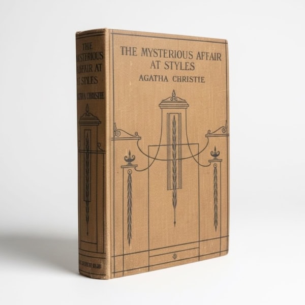 Agatha Christie - The Mysterious Affair at Styles - First Edition - Poirot