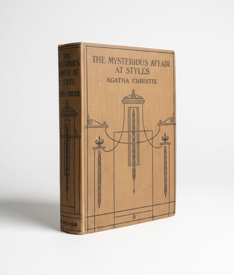 Agatha Christie - The Mysterious Affair at Styles - First Edition - Poirot Agatha Christie - The Mysterious Affair at Styles - First Edition - Poirot
