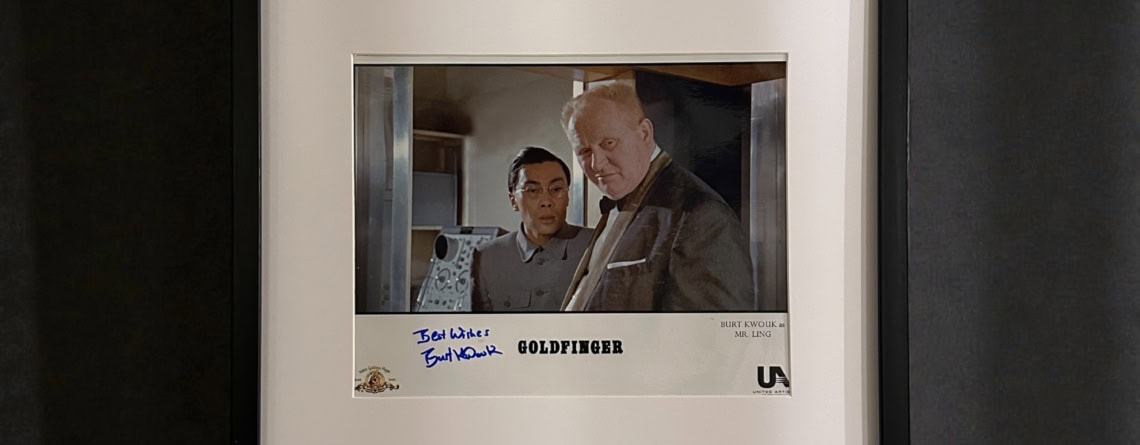Bert Kwouk - Goldfinger - Signed Photo