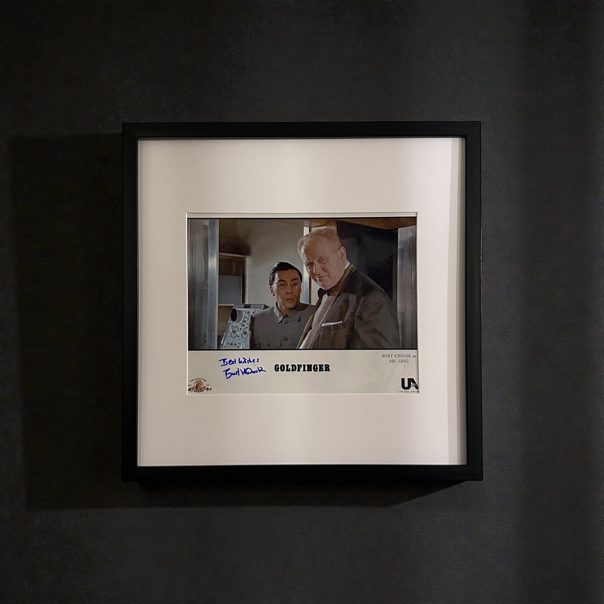 Bert Kwouk - Goldfinger - Signed Photo