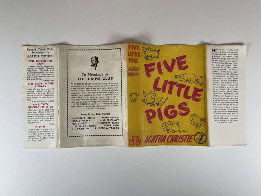 agatha christie five little pigs first 4
