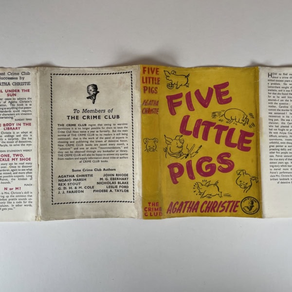 agatha christie five little pigs first 4