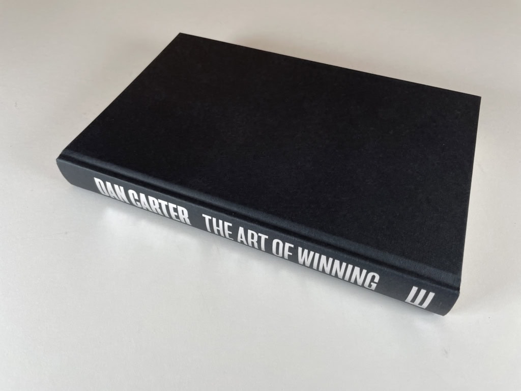 dan carter the art of winning signed first 4