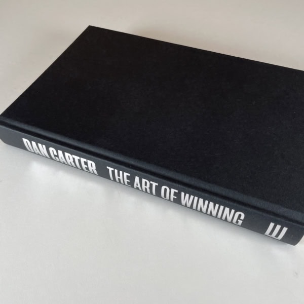 dan carter the art of winning signed first 4