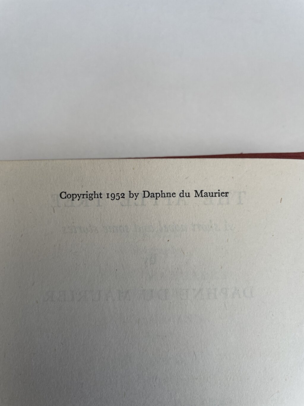 daphne du maurier the apple tree first edition3