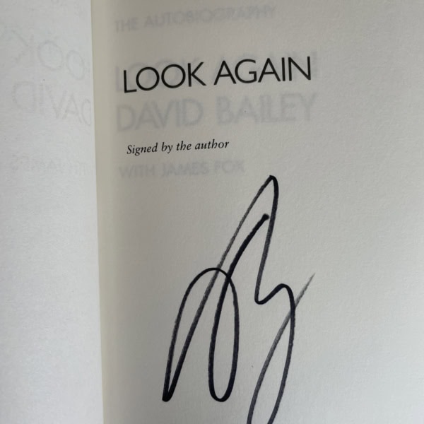 david bailey look again signed first edi2