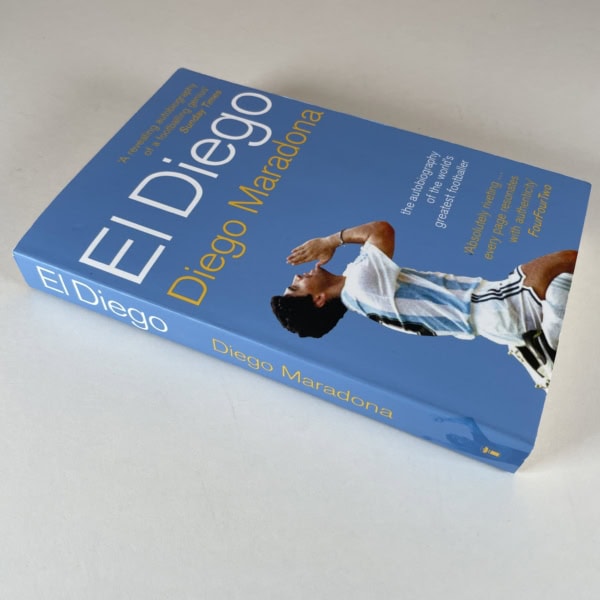 diego maradona el diego signed first 3