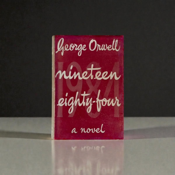 george orwell 1984 with wrapper 1st 1