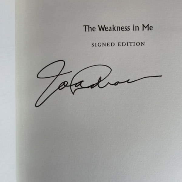 joan armatrading the weakness in me signed first 2