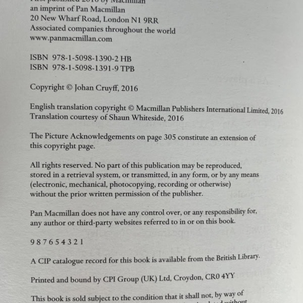 johan cruyff my turn first 2