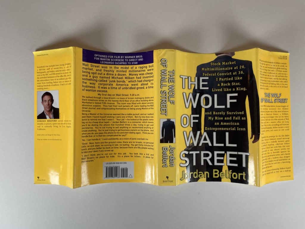 jordan belfort the wolf of wall street first ed4