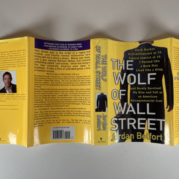 jordan belfort the wolf of wall street first ed4