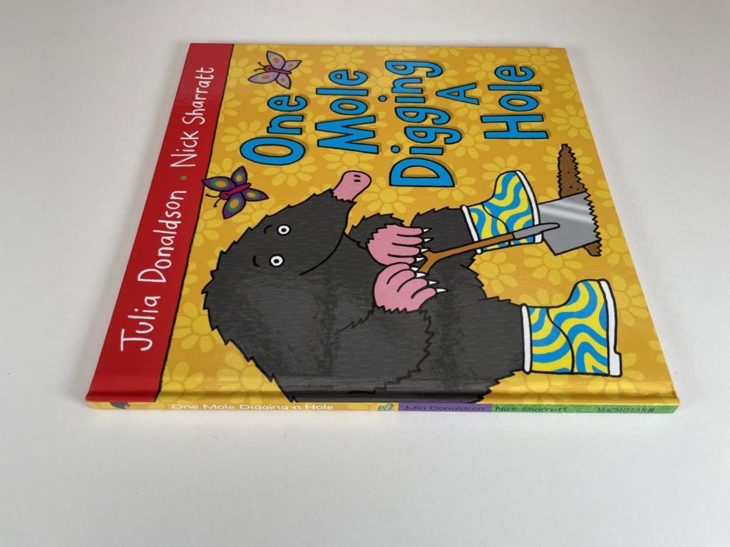 julia donaldson one mole digging a hole signed first 4