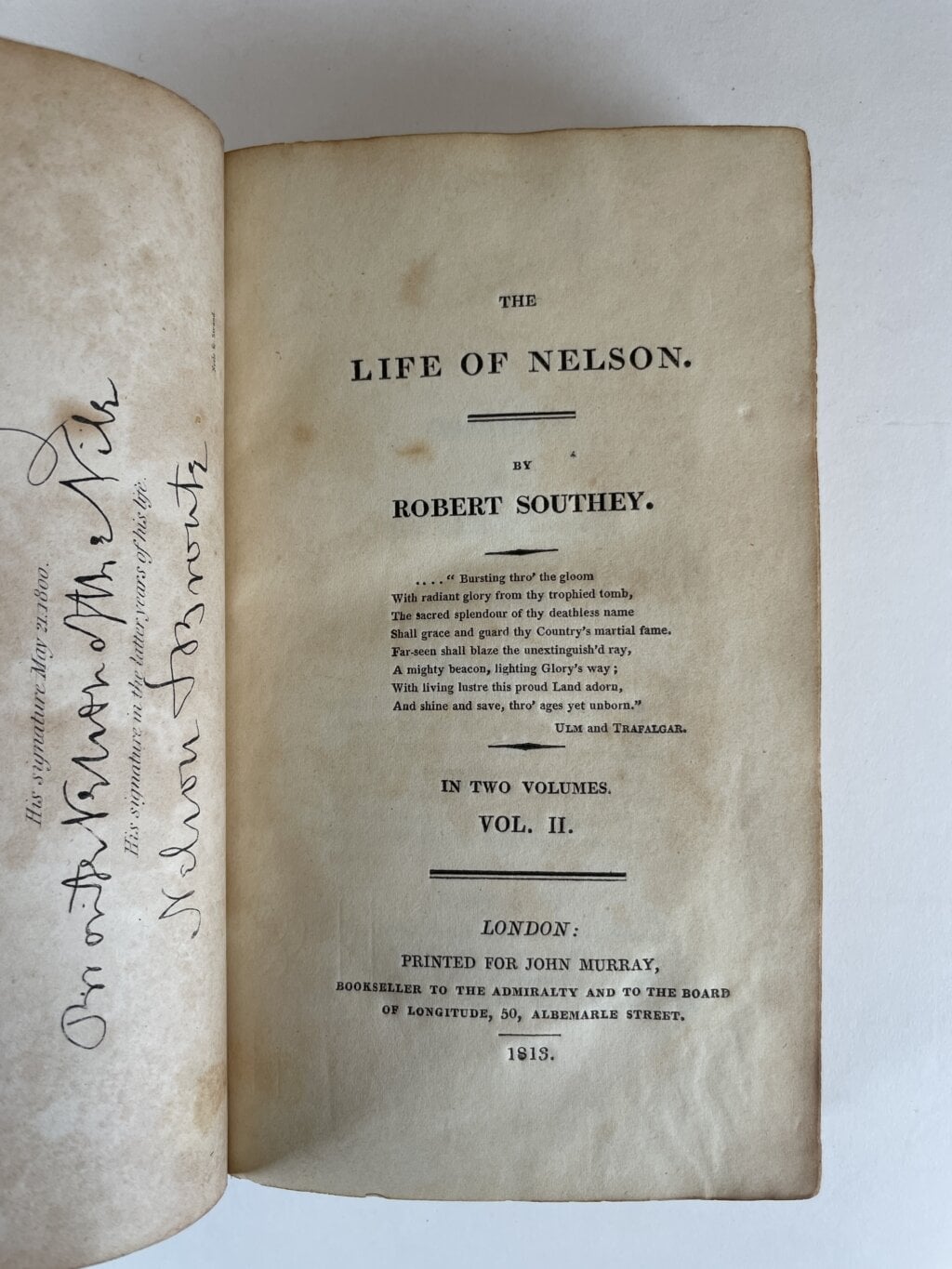 life of nelson with cane 7