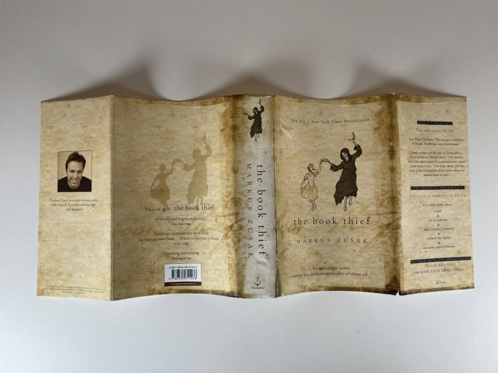 markus zusak the book thief first ed bookmark 4