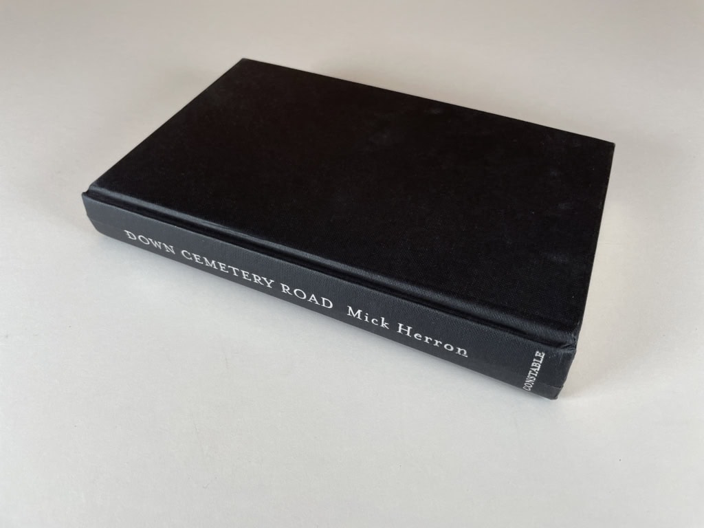 mick herron down cemetery road signed first ed4