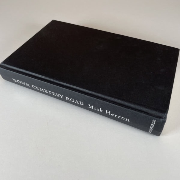 mick herron down cemetery road signed first ed4