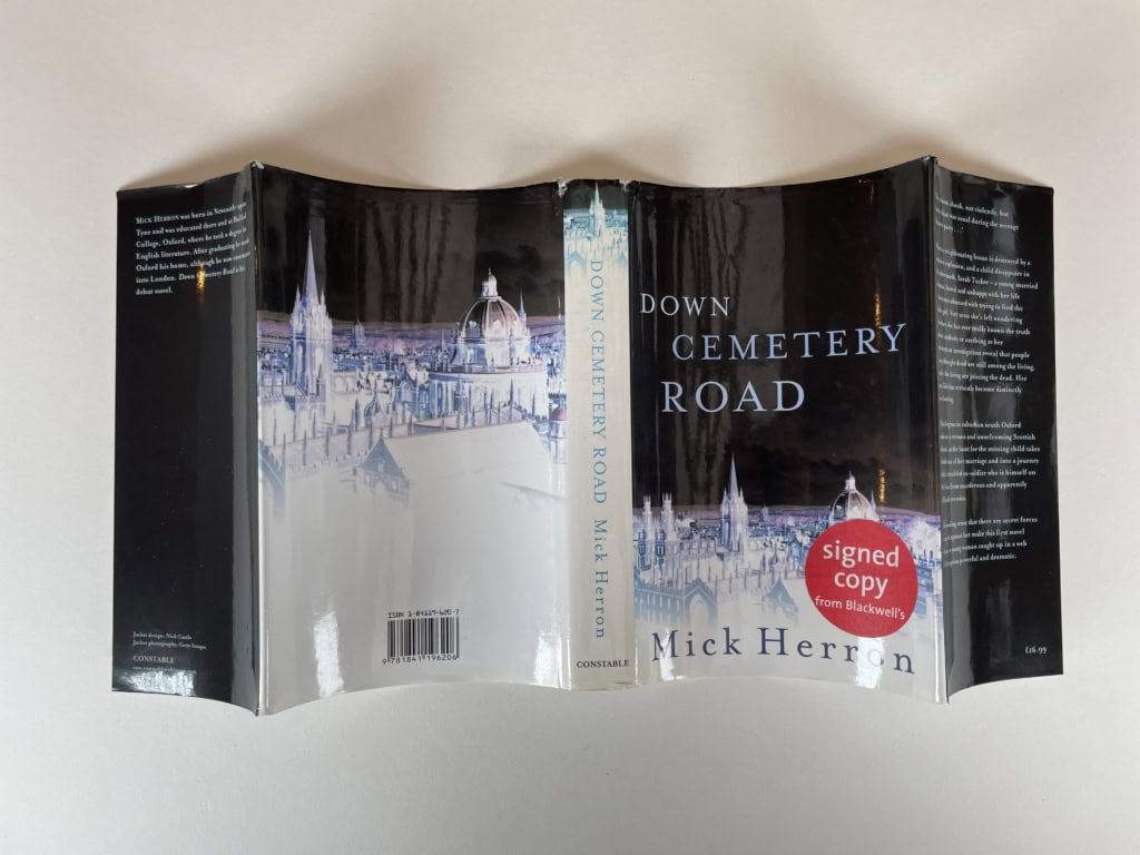 mick herron down cemetery road signed first ed5