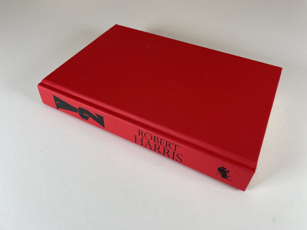 robert harris v2 signed first edition4