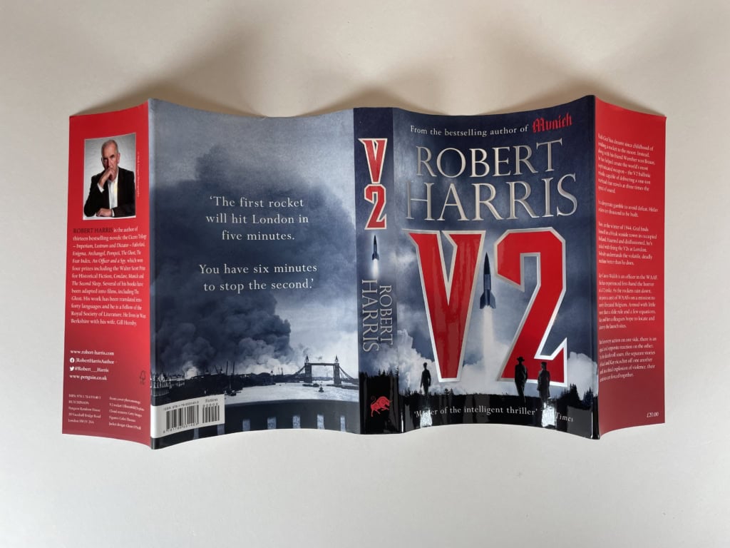robert harris v2 signed first edition5