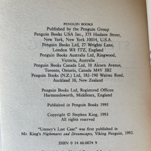 stephen king umneys last case first 2