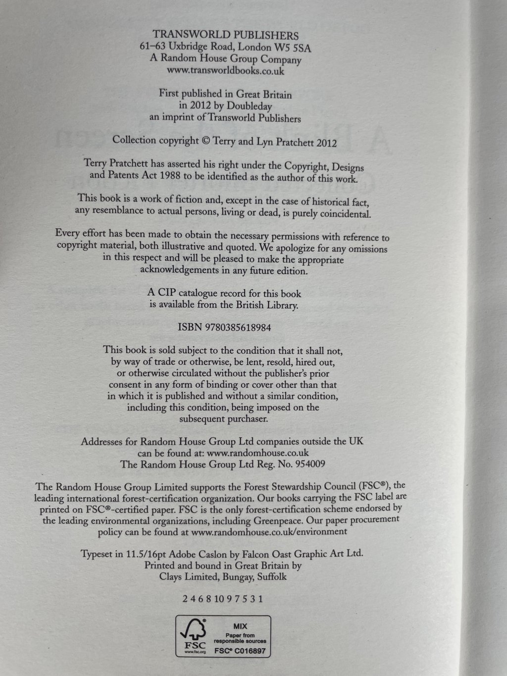 terry pratchett double set 3