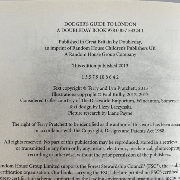 terry pratchett guide to london first 2