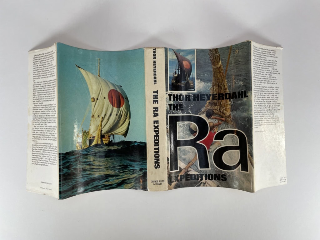 thor heyerdahl the ra expeditions signed first 5