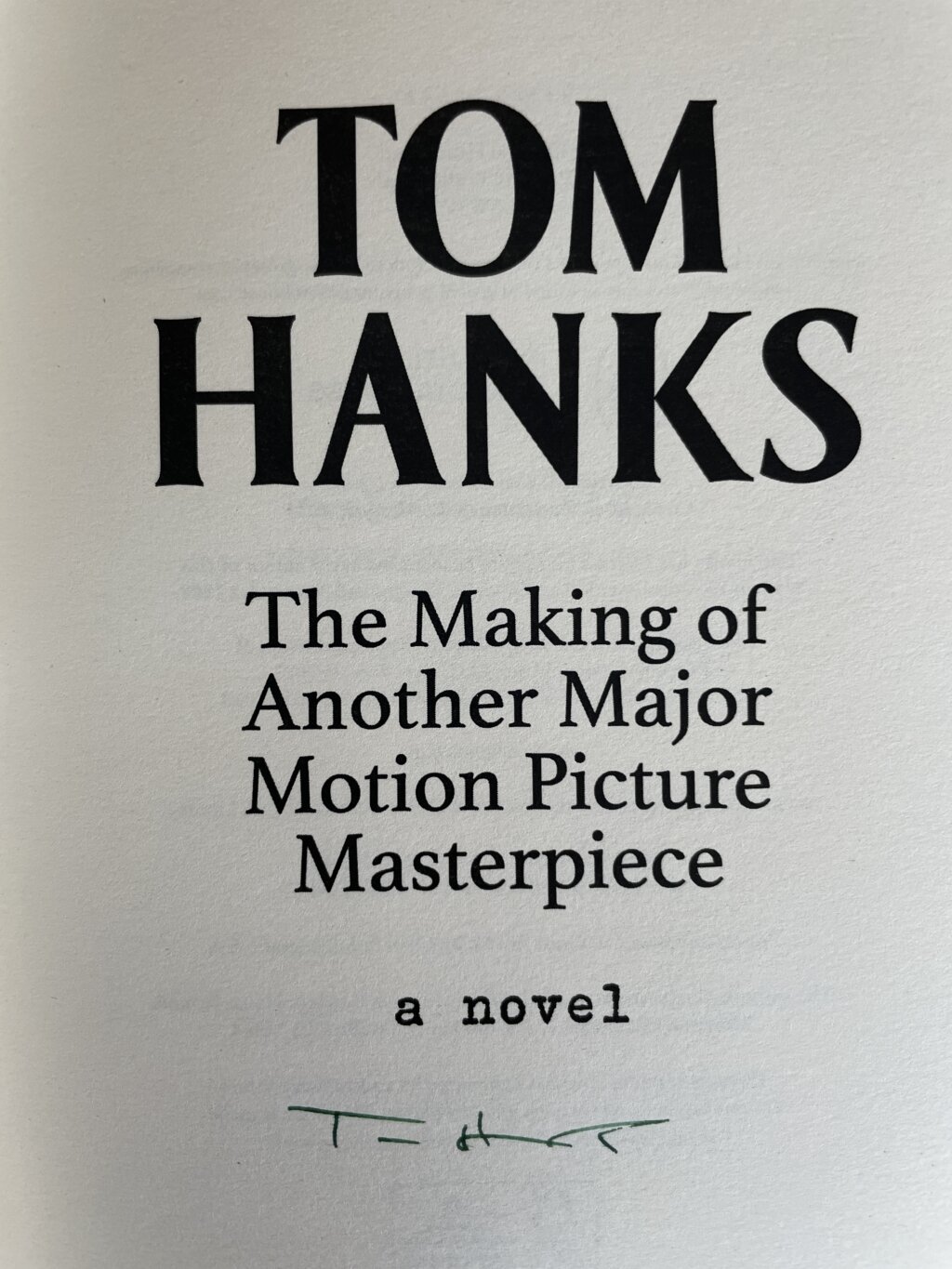 tom hanks signed first ed2