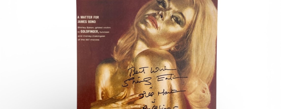 Shirley Eaton - Photo - Signed