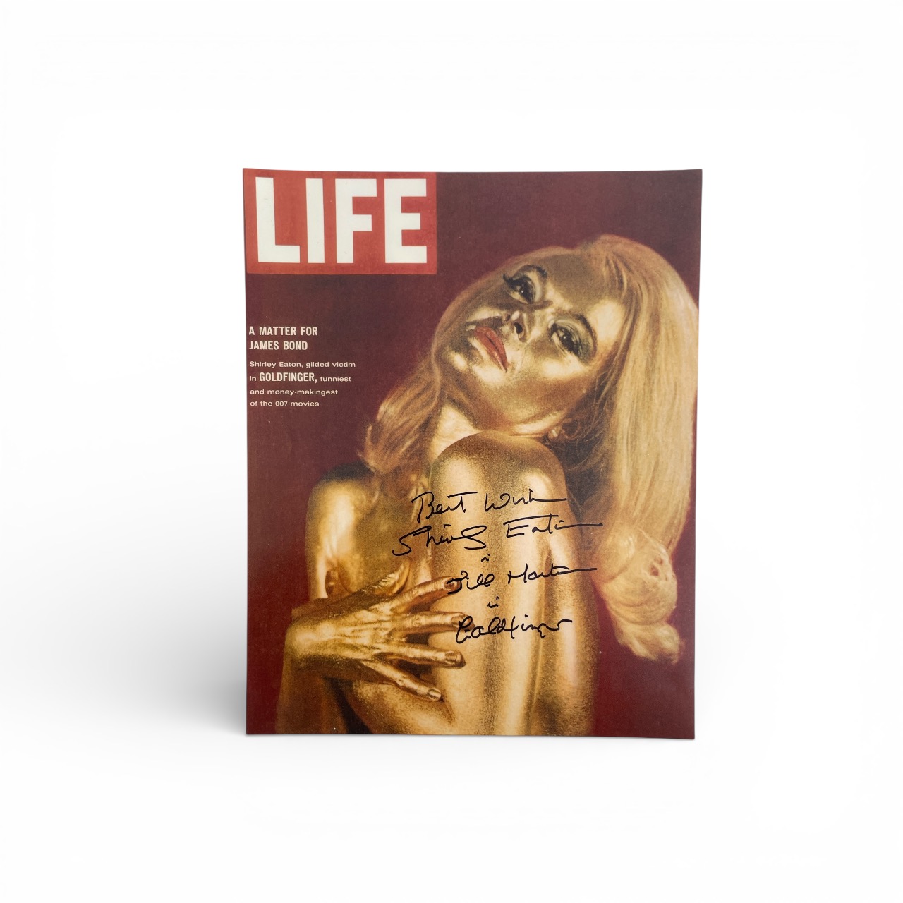 Shirley Eaton - Photo - Signed
