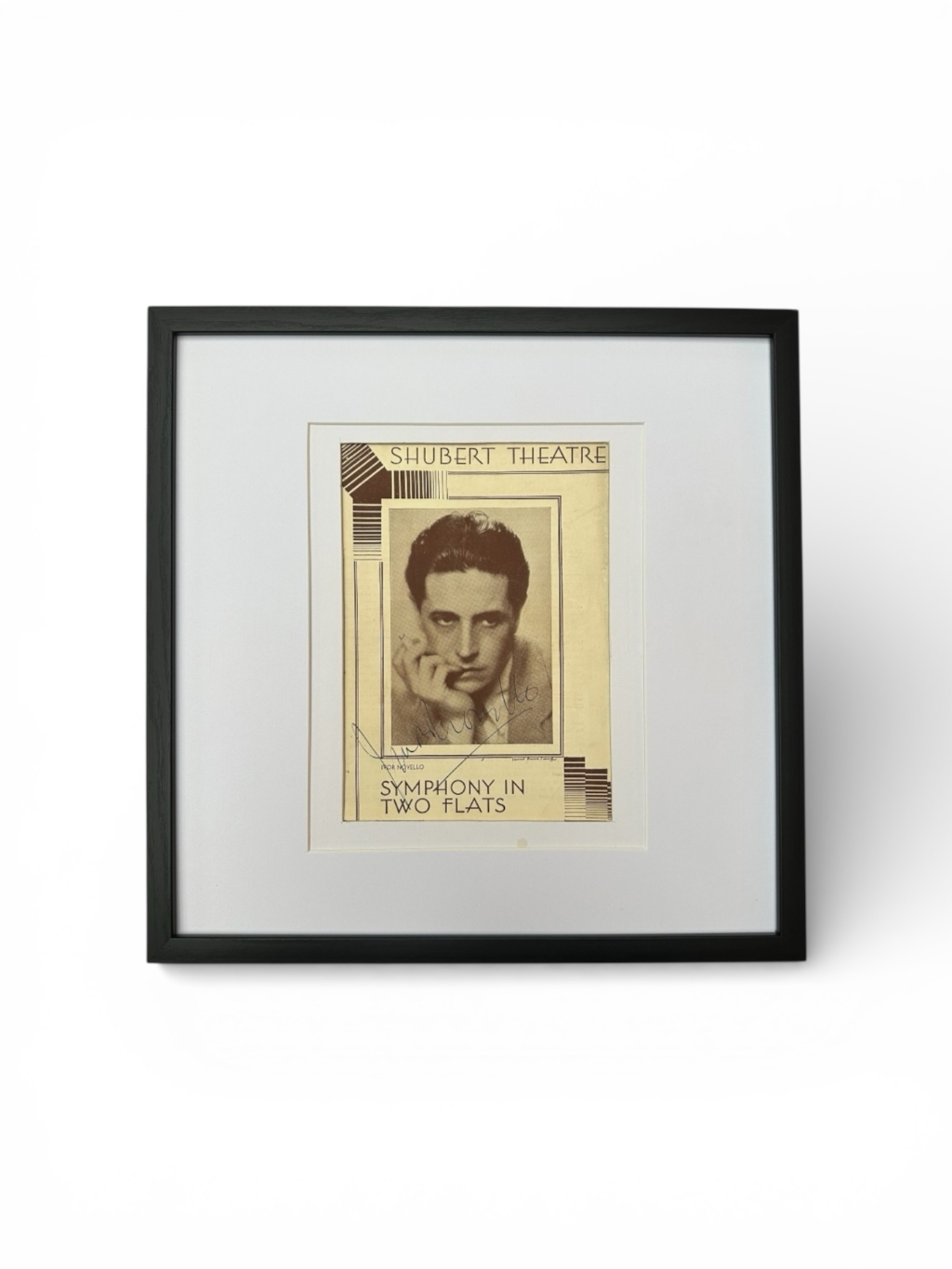 Ivor Novello - SIGNED programme