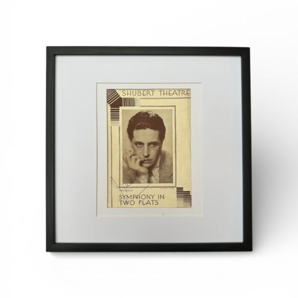 Ivor Novello - SIGNED programme