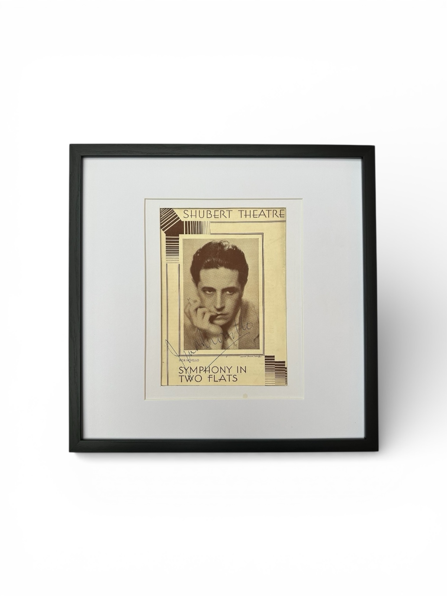 Ivor Novello - SIGNED programme