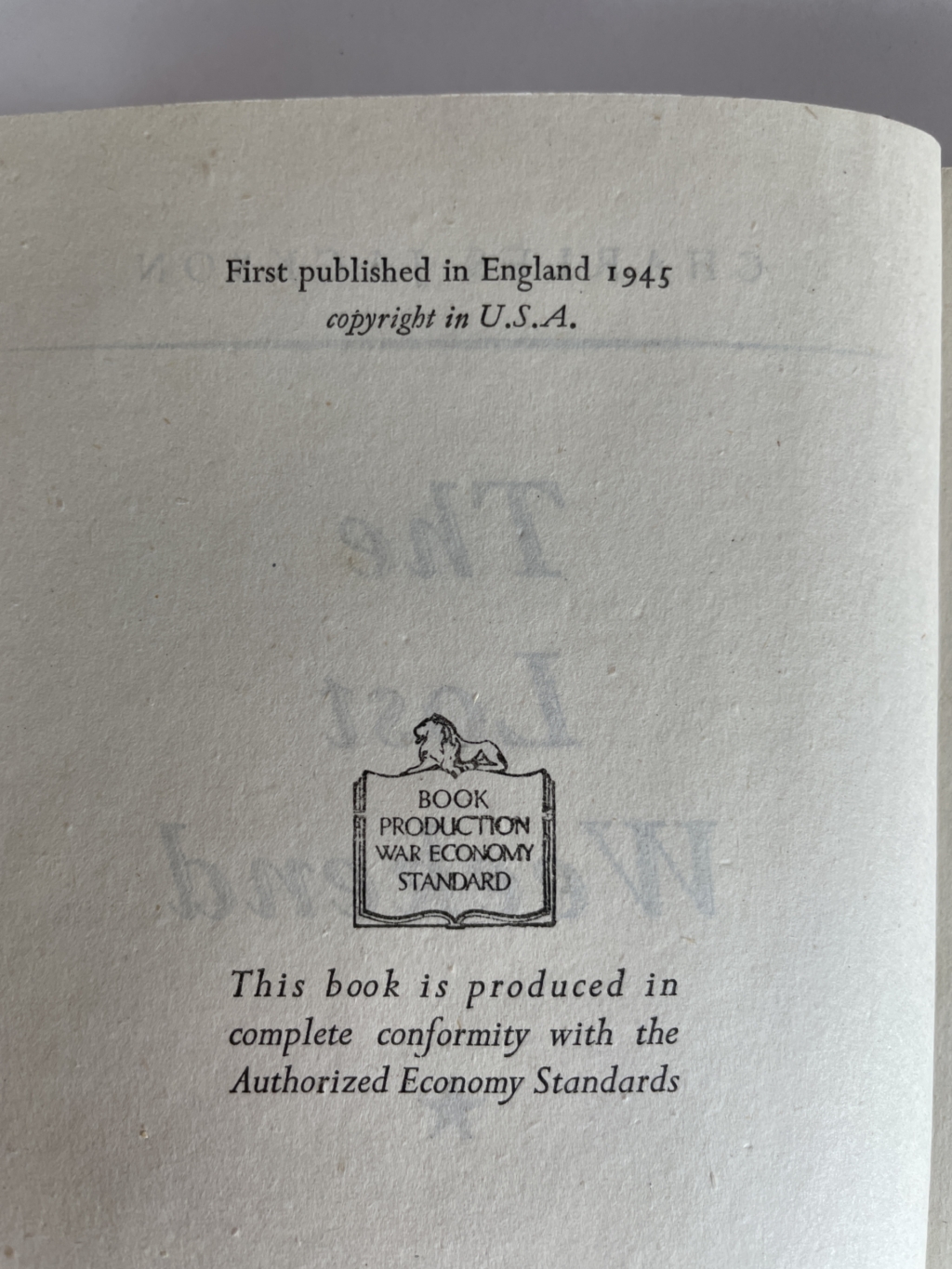 charles jackson the lost week end first edition2