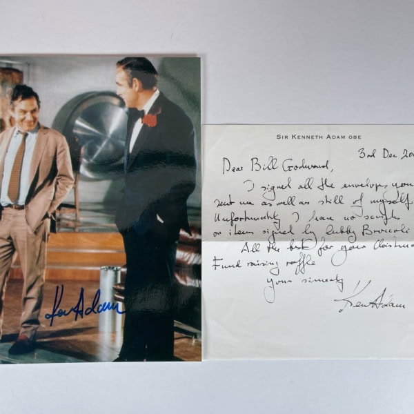 christopher frayling ken adam with letter 2