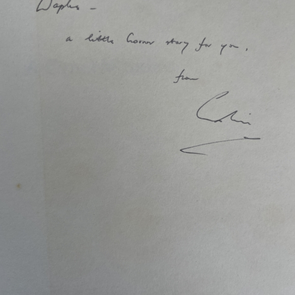 colin thurbon a cruel madness signed first edition2