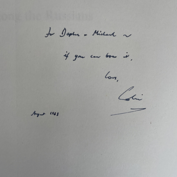 colin thurbon among the russians signed first edition2