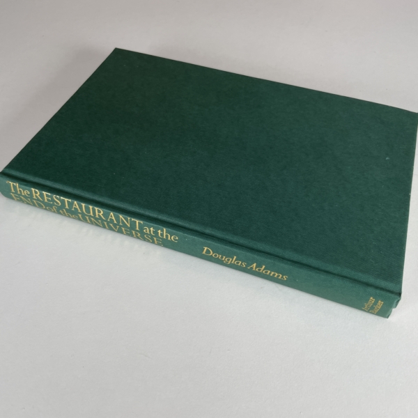 douglas adams the restautrant at the end of the universe first edition3