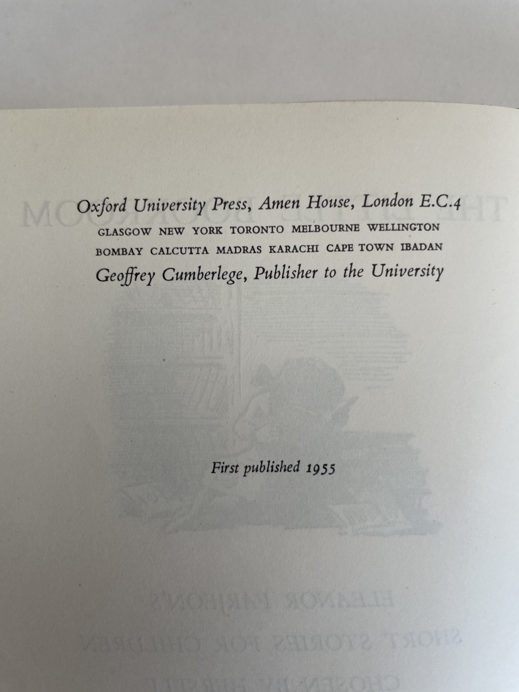 eleanor farjeon the little bookroom first edition2