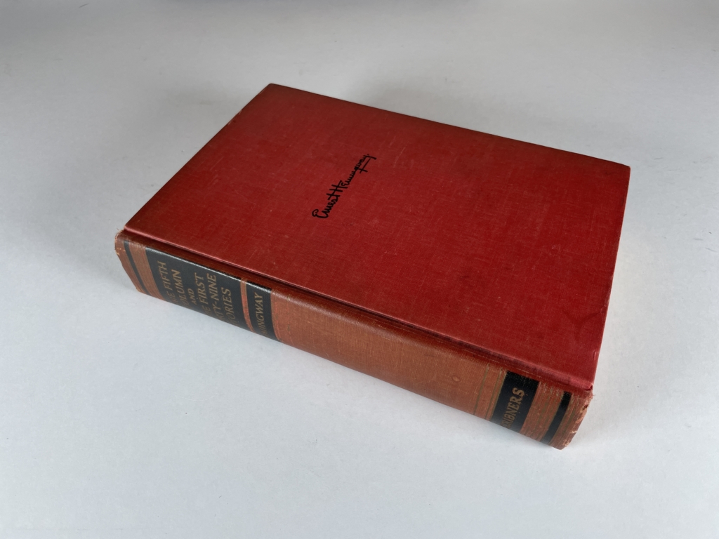 ernest hemingway the fifth column first edition3