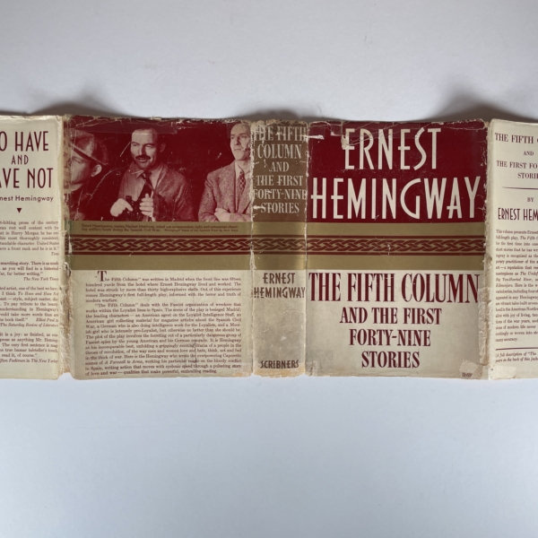 ernest hemingway the fifth column first edition4