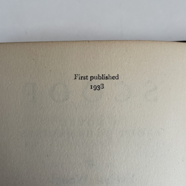 evelyn waugh scoop signed first 2