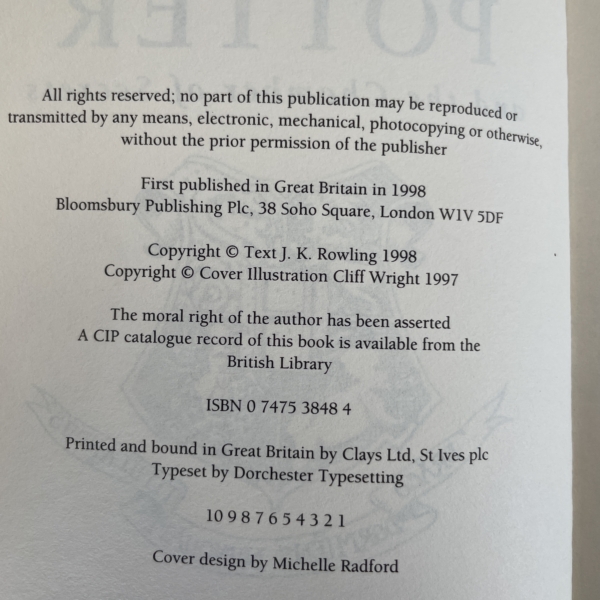 harrty potter folder with signed paper 3