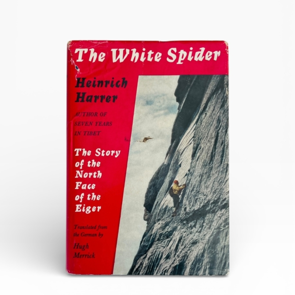 heinrich harrer the white spider signed first 1