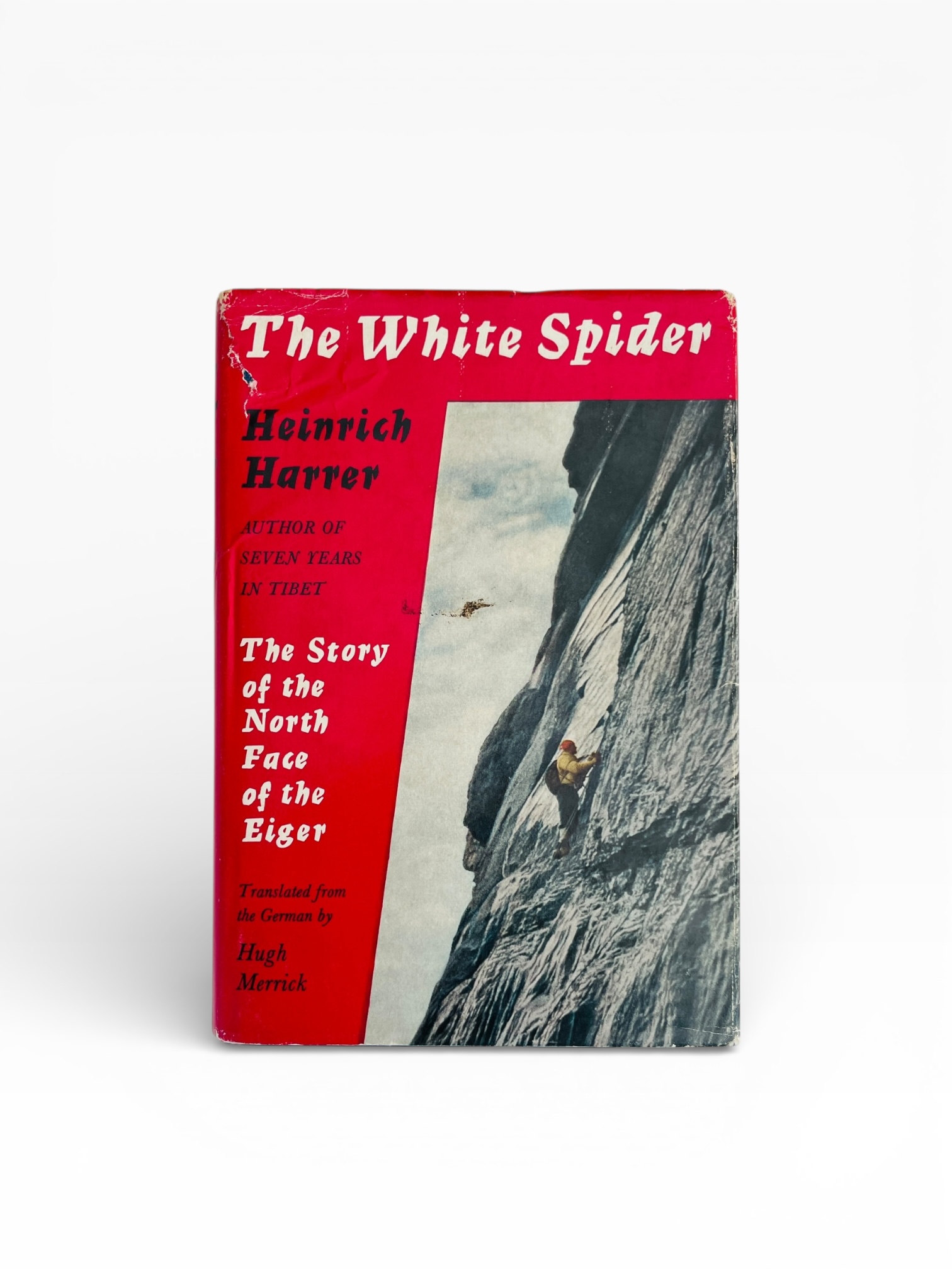 heinrich harrer the white spider signed first 1
