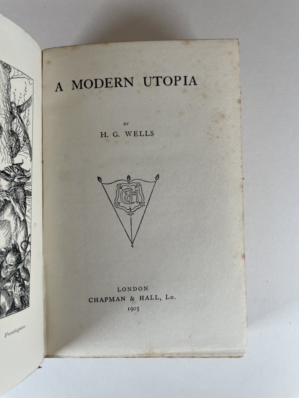 hg wells a modern utopia first 2