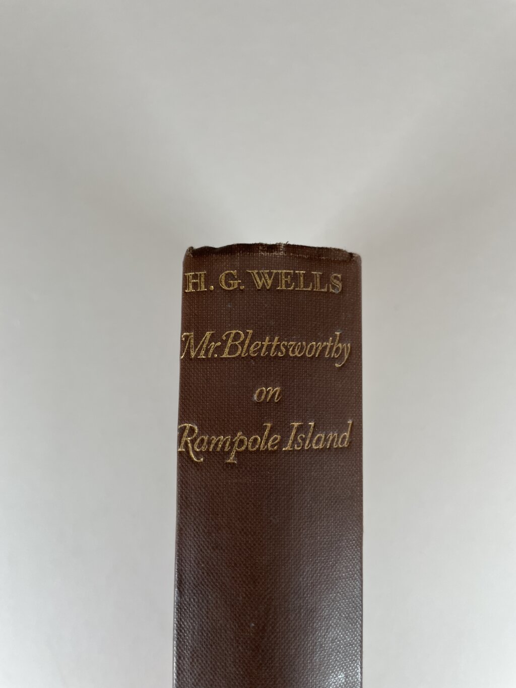 hg wells mr blettsworthy on rampole island first 2