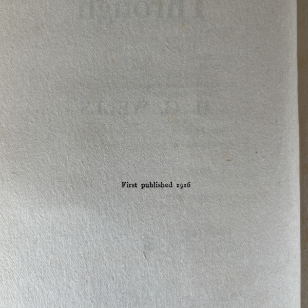 hg wells mr britling sees it through first 3