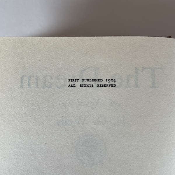 hg wells the dream first 3